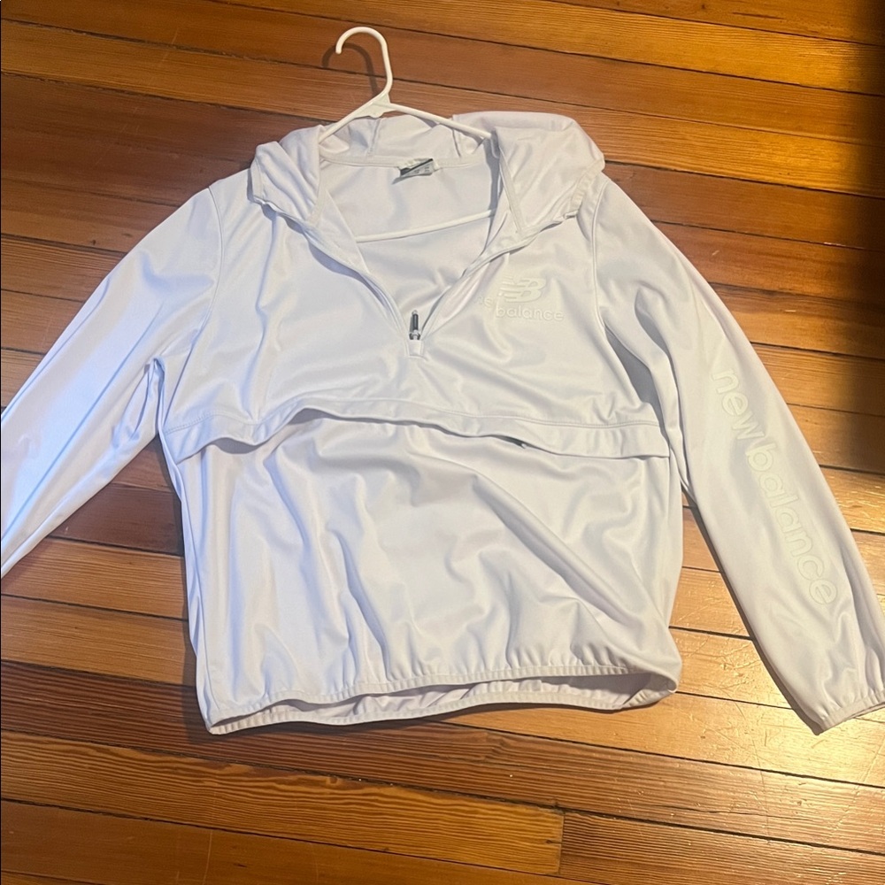 New Balance Light lavender hooded jacket